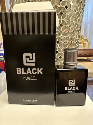 Rue 21 CJ Black Cologne Spray  1.7 fl. Oz  New With Box Carbon