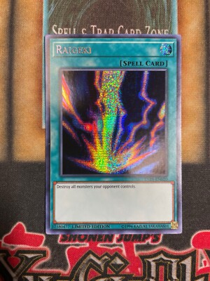 Yugioh Raigeki TN19-EN010 Secret Rare Limited Edition NM