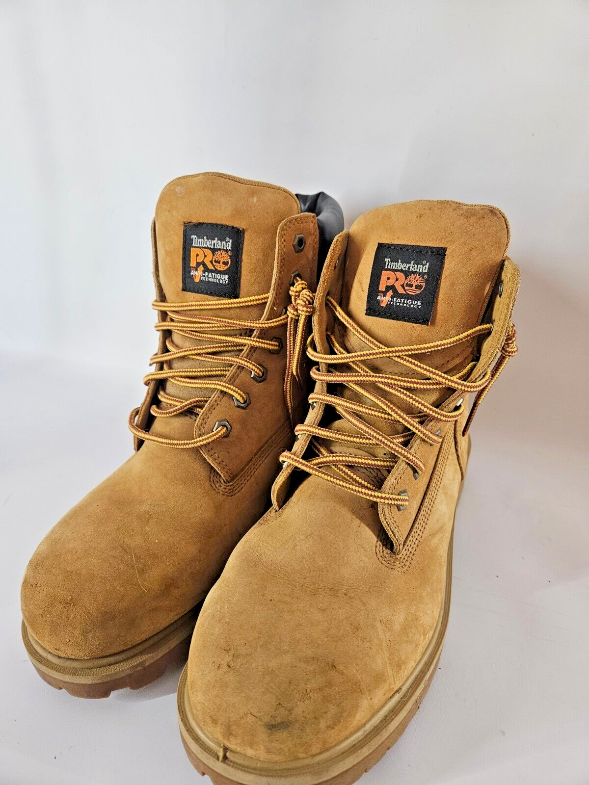 Timberland Pro anti-fatigue 6 Inch Mens Wheat Soft Toe Waterproof Work Boots