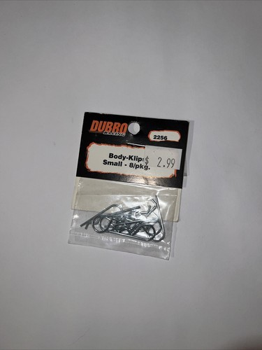 Rc Body Clips DU-BRO 2256 Silver