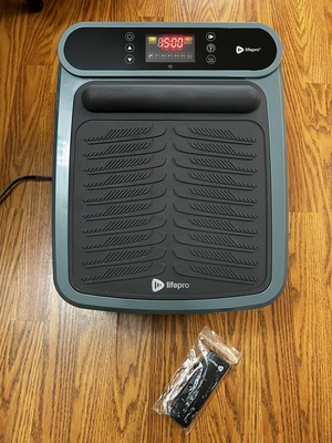 New Lifepro VibraCare Plus Heated Foot Massager  LP-VBRCP-BLU with Remote