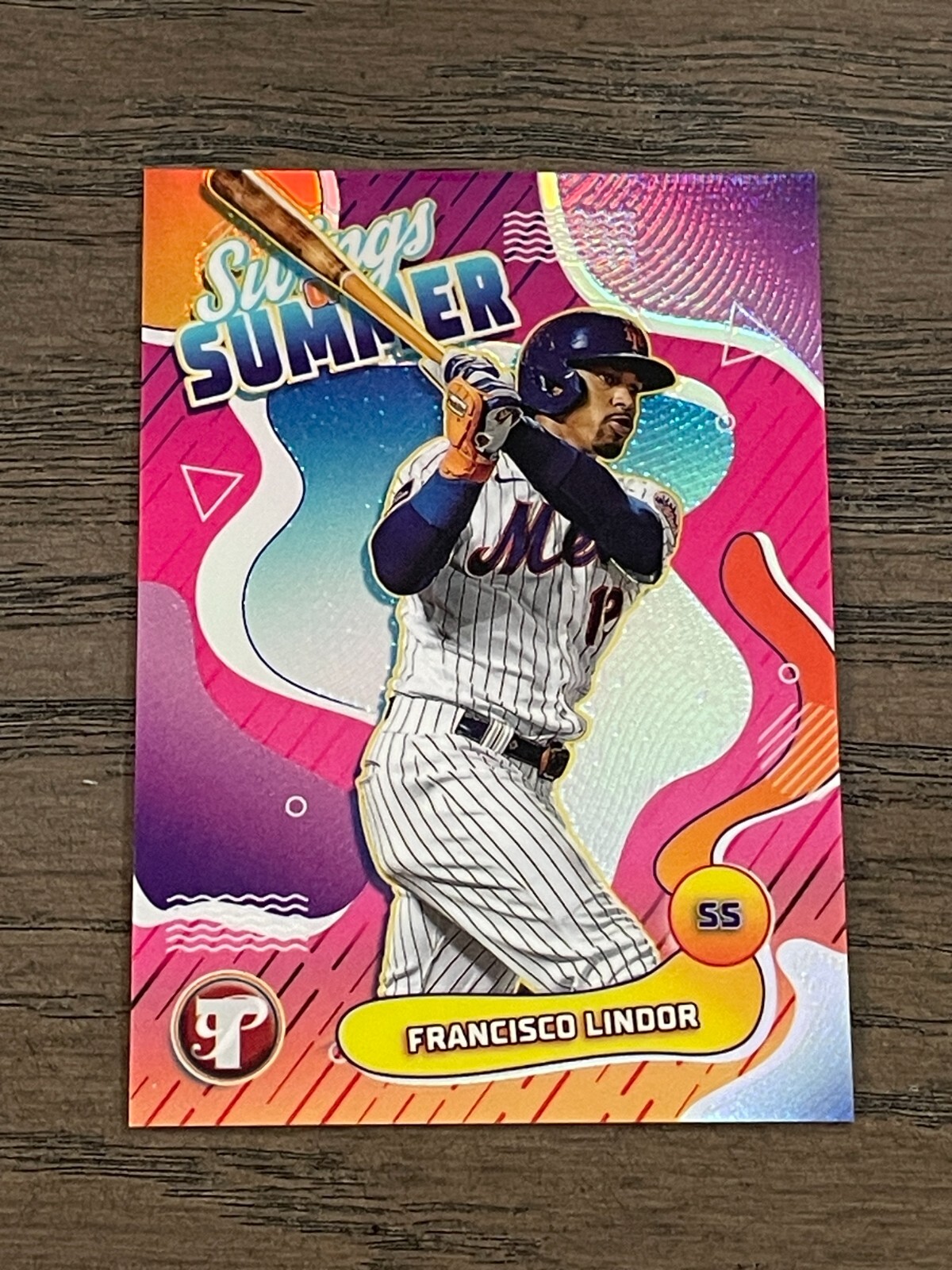 2024 Topps Pristine Swings of Summer Francisco Lindor #SS-9