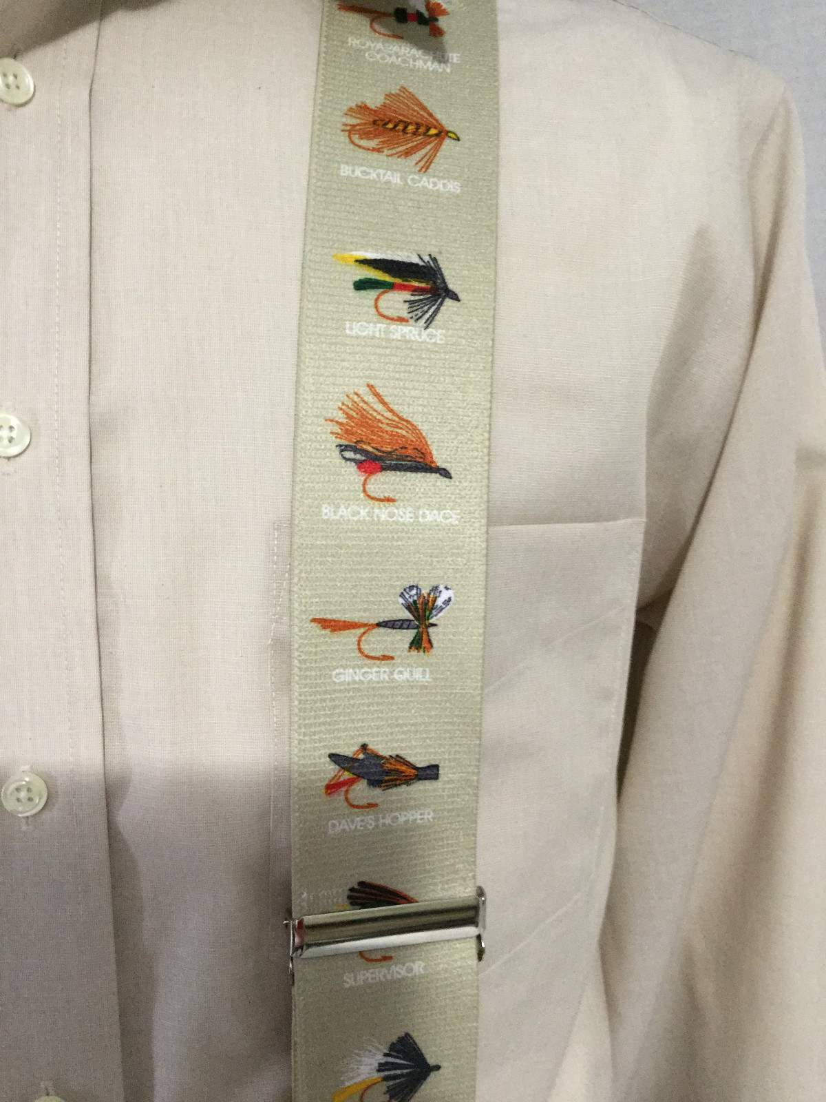 New, Men's, Flies on Khaki, XL, 2