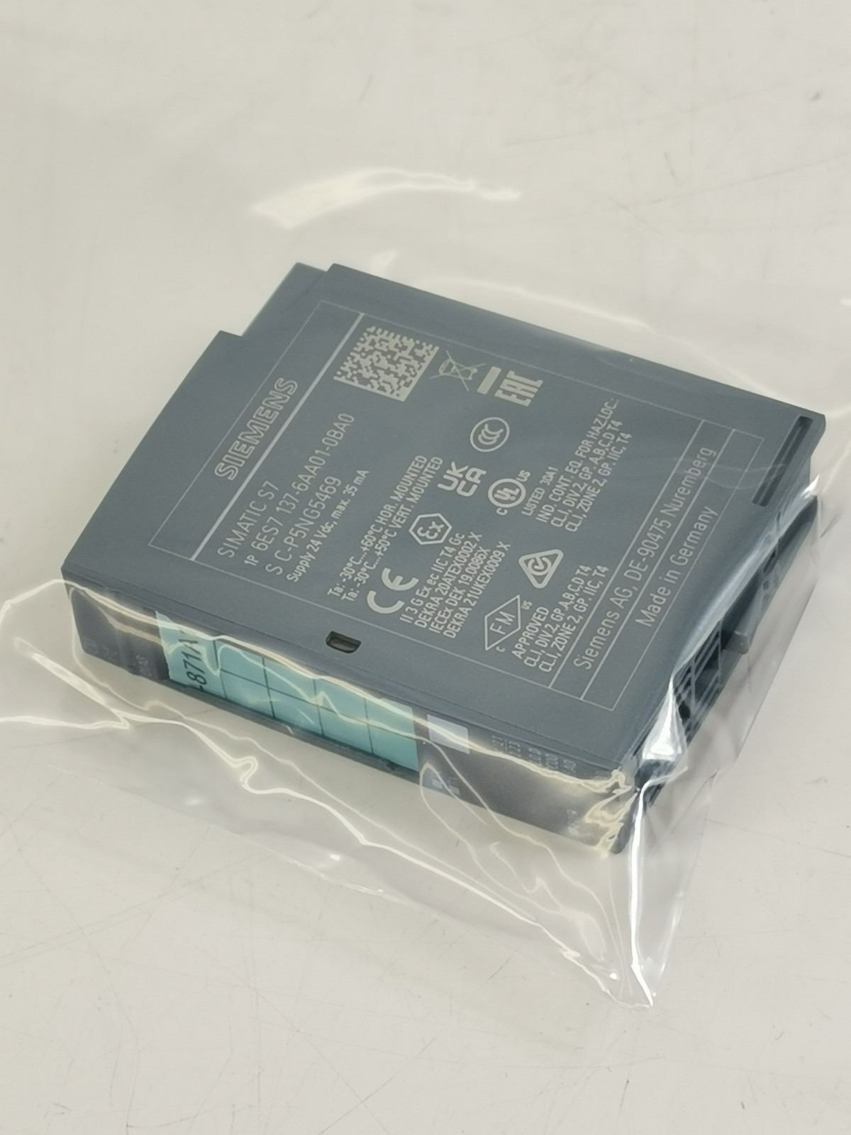 SIEMENS 6ES7137-6AA01-0BA0 SIMATIC ET 200SP Kommunikationsmodul