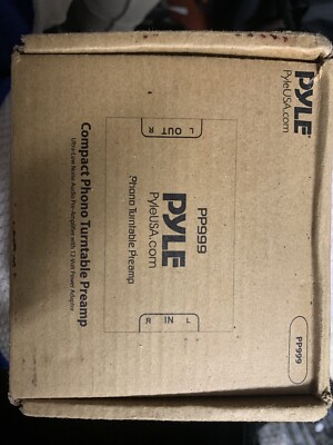 Pyle PRO Phono Turntable Pre-Amplifier PP999