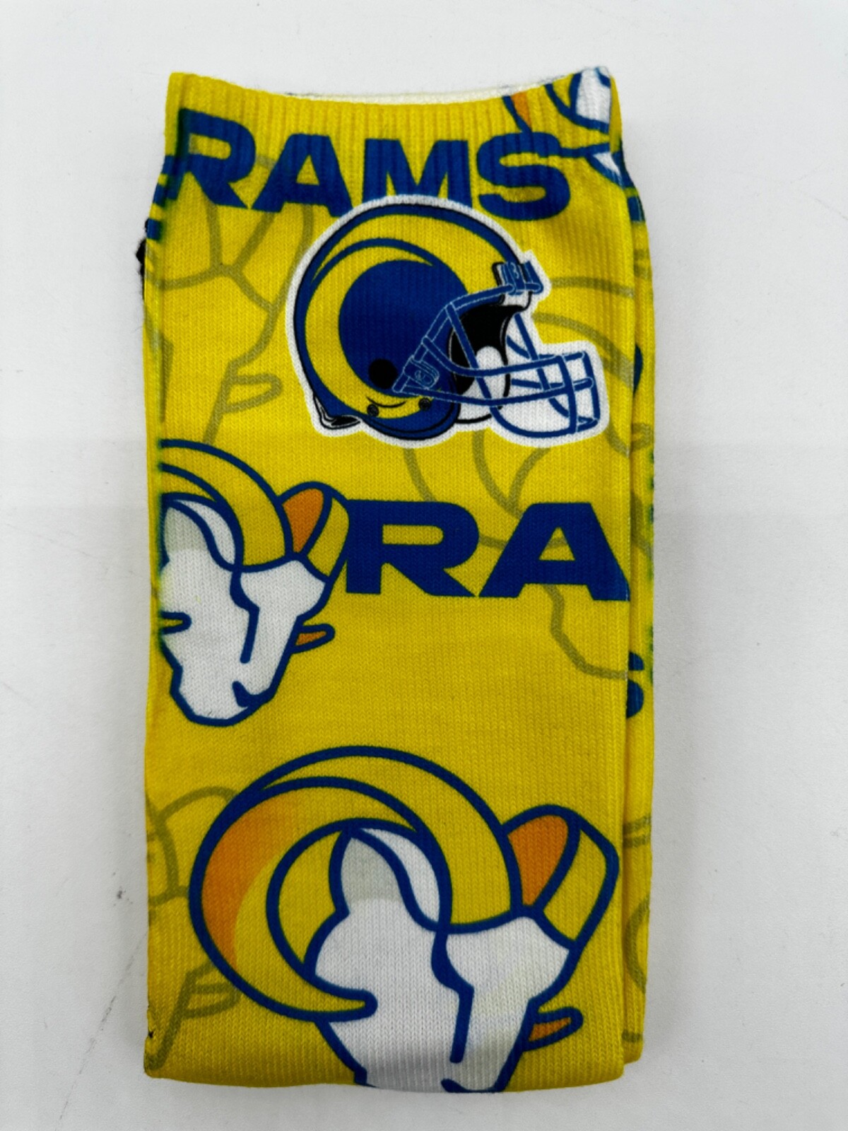 NEW ONE PAIR MENS "FOR BARE FEET"  CREW SOCKS  ALL 32  FOOTBALL TEAMS 10-13