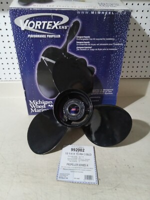 Mercruiser Stern Drive Boat Propeller 3 Blade 5 1/4 X 15 RH By Michigan Wheel