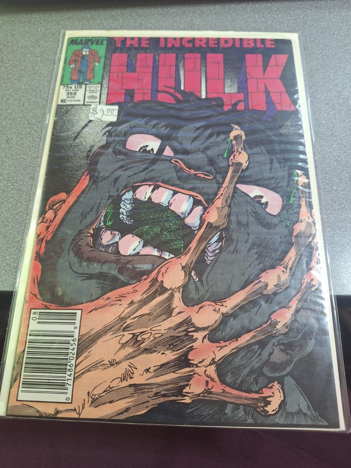 Marvel Comics Incredible Hulk Issues 358 AND 366 Fine /b63