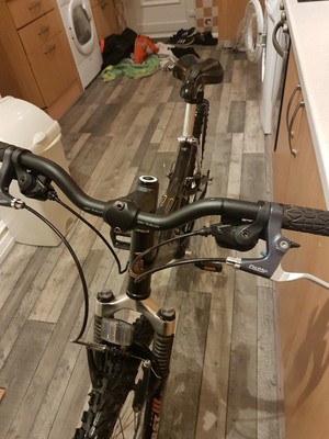 Bike, Raleigh Bandicoot, full suspension mountain bike 17 inch frame and twenty-