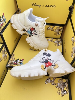 DISNEY X ALDO JOGGER SNEAKER MICKEY MINNIE WOMEN~5-6-6.5-7-7.5-8-8.5-9-10~11 NIB