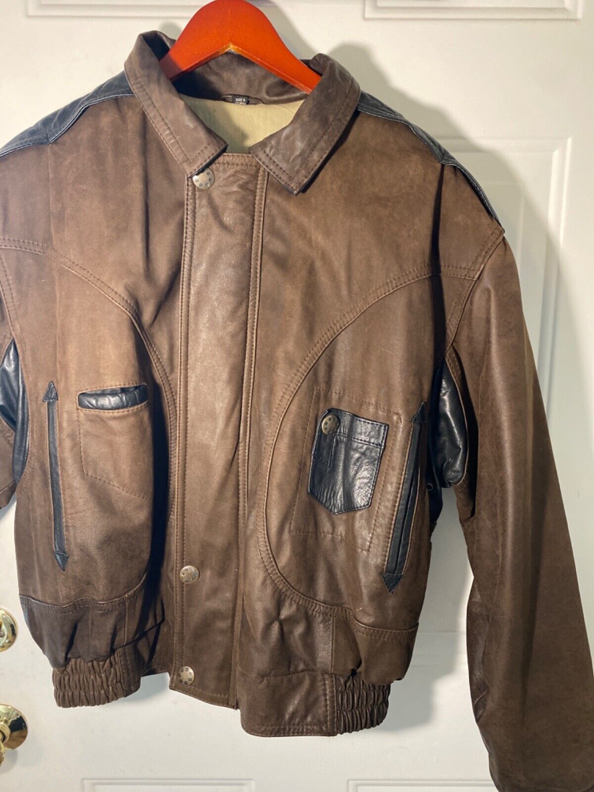 Vintage 60s Paris Dakar Leather European Jacket The Teenager Vintage 60s Paris Dakar Leather European Jacket The Teenager