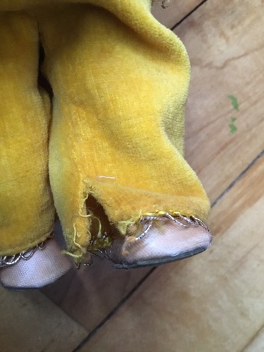 EARLY VINTAGE GINNY VOGUE DOLL PAINTED LASH SLW DOLL TAGGED OUTFIT