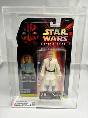 Star Wars Celebration 2019 Hasbro Obi-wan Kenobi 20th Anniversary CAS GRADED 90