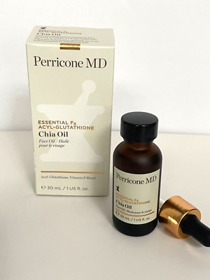 Perricone MD Essential Fx Acyl-Glutathione Chia Oil 30ml/1 oz. NEW in Box