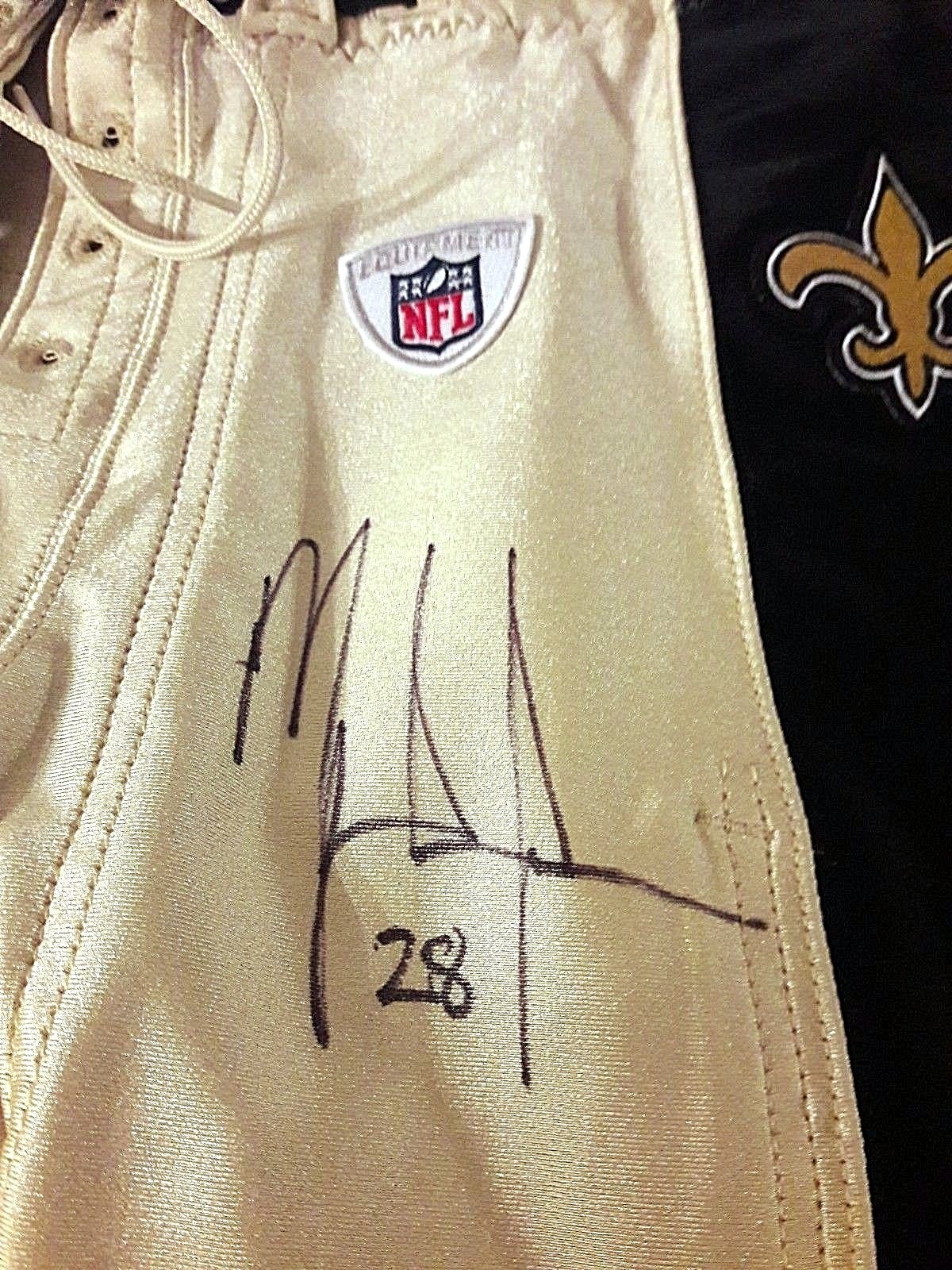 MARK INGRAM SIGNED NEW ORLEANS SAINTS TEAM ISSUE PANTS PSA/DNA