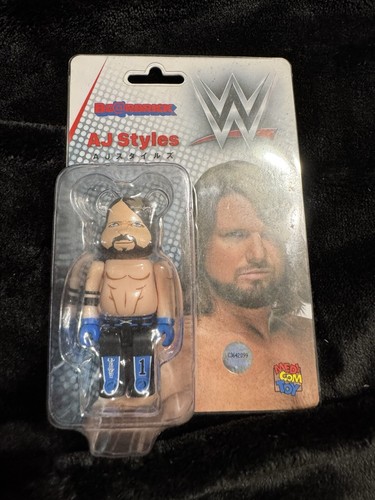Medicom BE@RBRICK WWE AJ Styles 100% Bearbrick Figure | eBay