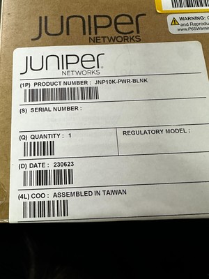 JNP10K-PWR-BLNK JUNIPER - NEW
