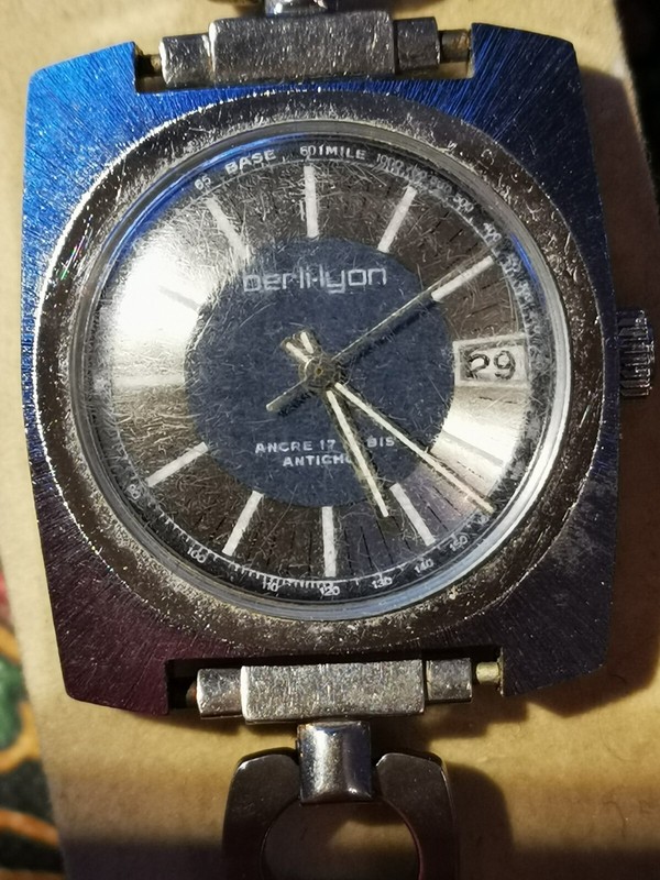 Montre Berli. Lyon Fonctionne 