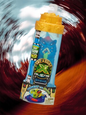Treasure X Alien Hunters Glow In The Dark Figure (41549)