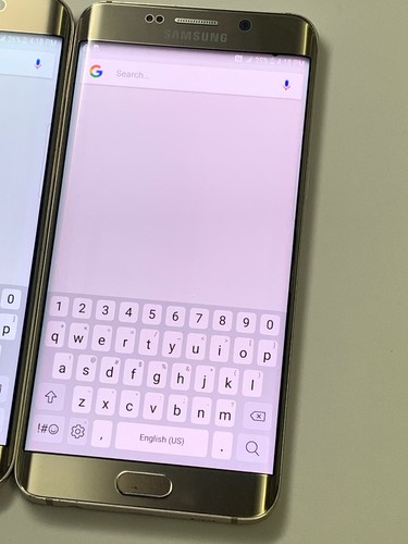 Lot of 2 Samsung Galaxy S6 Edge+ Plus G928 T-mobile Unlocked Gold Smartphones