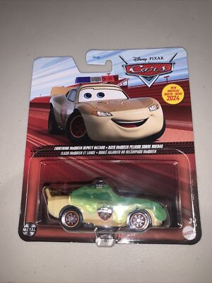 2024 Disney Pixar Cars - SLIME COVERED LIGHTNING MCQUEEN DEPUTY HAZARD