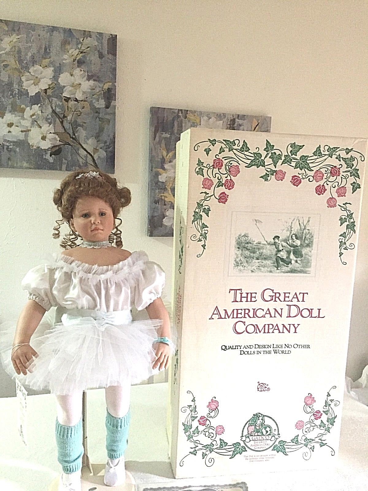 TRIXIE THE BALLERINA BY ARTIST ROTRAUT SCHROTT BY GADCO