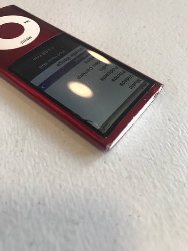Apple iPod nano 5th Generation (PRODUCT) RED Red (8 GB) READ #6011