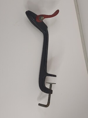 Vintage Thompson Model F Cast-Iron Fly Tying Vise Quick Release Jaw