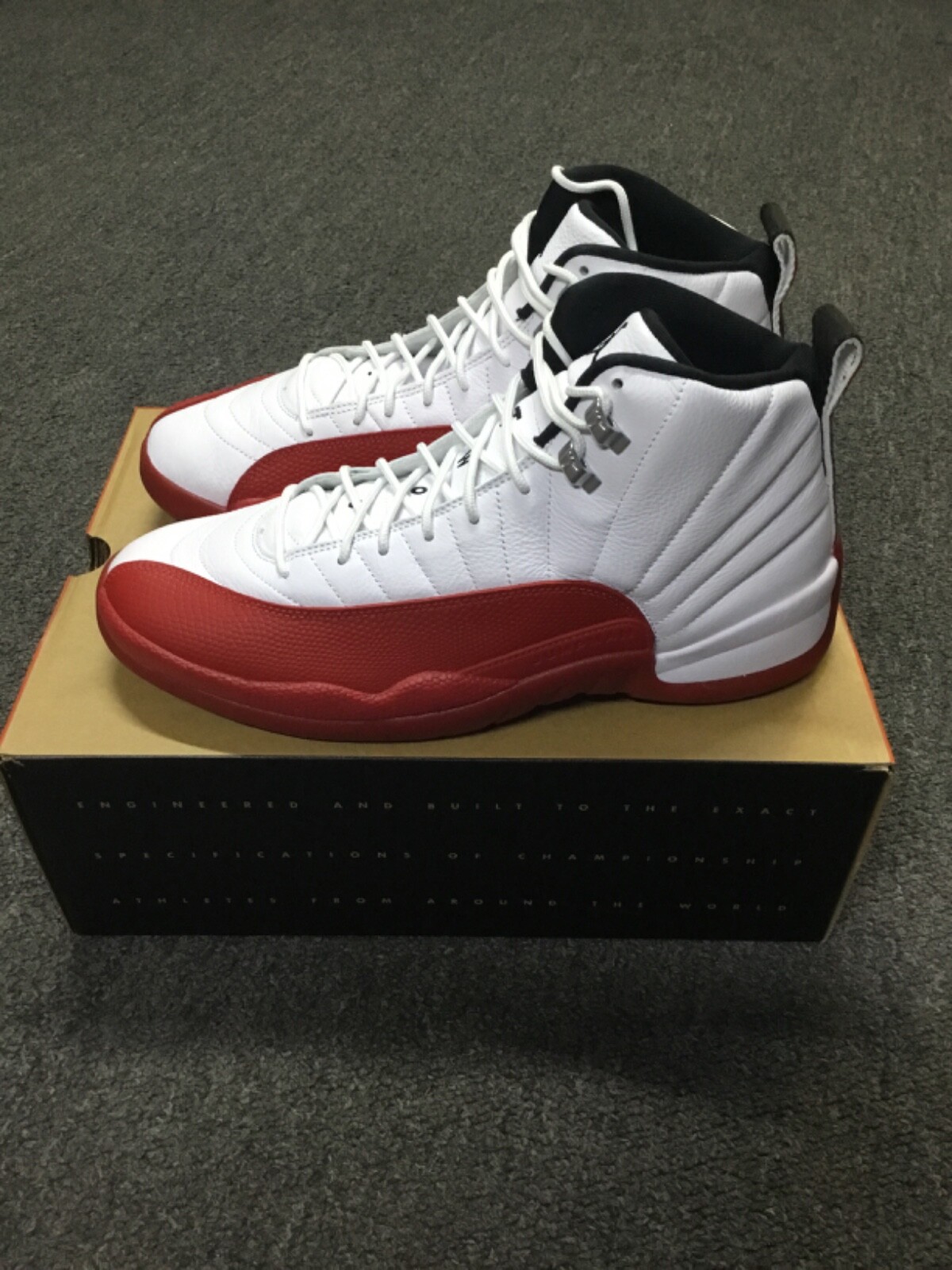 JORDAN AIR JORDAN 12 RETRO (CHERRY 2023) SIZE 13(M)