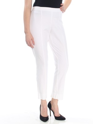 

MAISON JULES Женские белые укороченные брюки для работы, Белый, 100012374