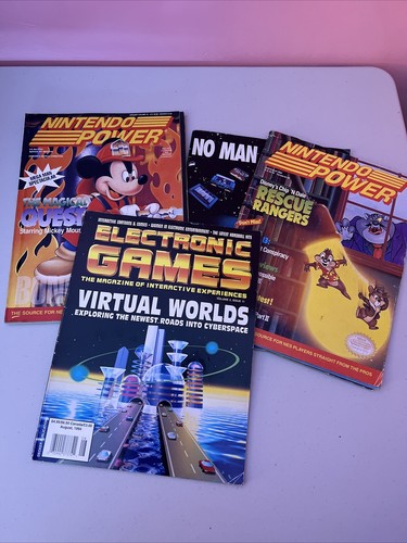 Nintendo Power And Other Magazine Lot July 1990 Electronic