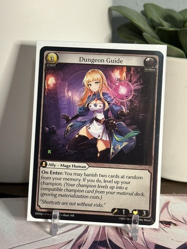 その他 Dungeon Guide FOIL grand archive K STAMP Dungeon Guide - EN-038KS Rare NM DOAp - Grand