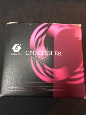 Global Win AMD Socket A/462 Dual Ball Bearing CPU Intel Socket 370 Cooler PC Fan