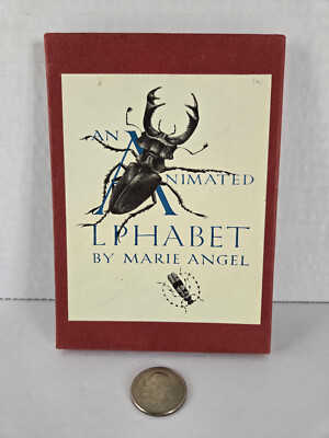 An Animated Alphabet by Marie Angel - 1st Printing - 1st Edition - 1971