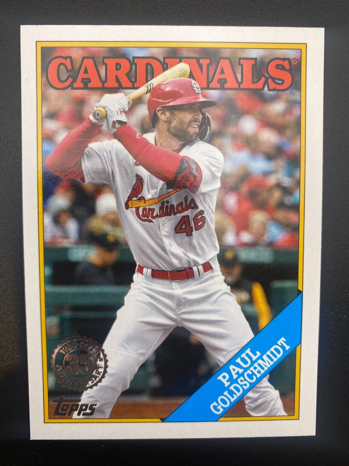 topps now ゴールドシュミット Paul Goldschmidt 487 Paul Goldschmidt London 2023 MLB TOPPS NOW Card 487 Rainbow
