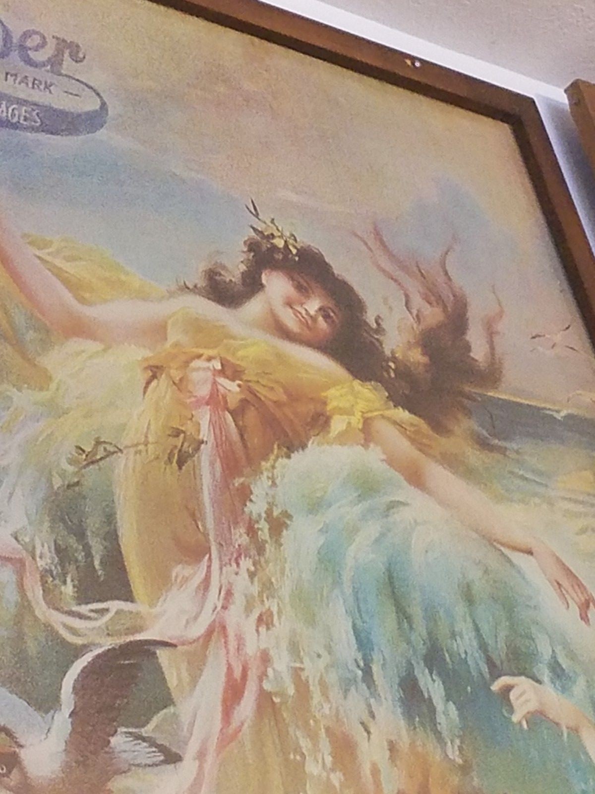 Antique Dr. Pepper Advertisement Framed 1 of a Kind 1940s from Waco TX