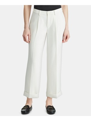 

RALPH LAUREN Женские широкие брюки цвета слоновой кости Размер, Цвет слоновой кости, 200736502001