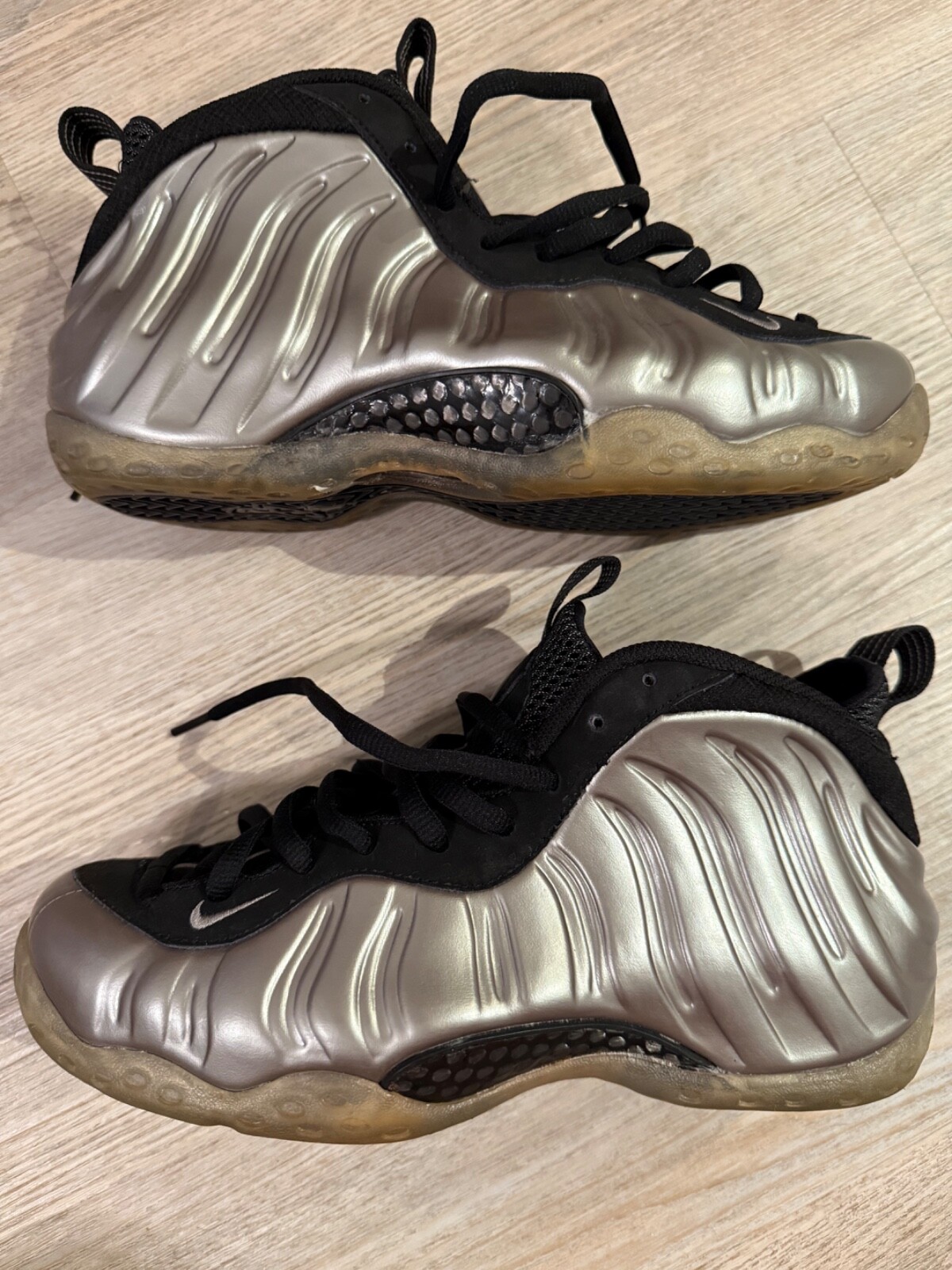 air foamposite one pewter