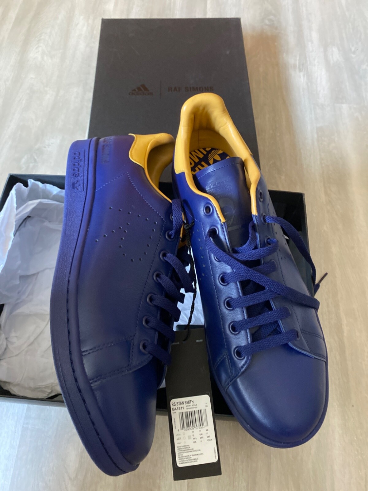 New Authentic Raf Simons Stan Smith Night Sky Men's Sneakers