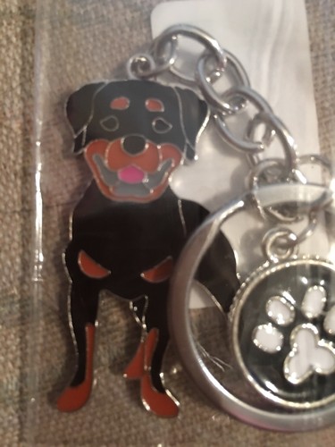Rottweiler Key Chain (New With Tags)
