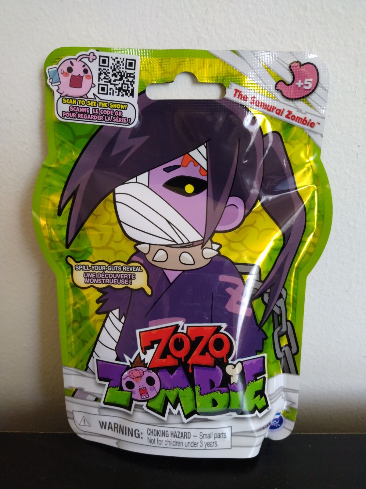 ZoZo Zombie Blind Bag Spin Master Samurai Zombie Figurine