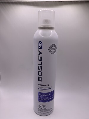 Bosley Volumizing & Thickening Styling Hairspray 9 oz -