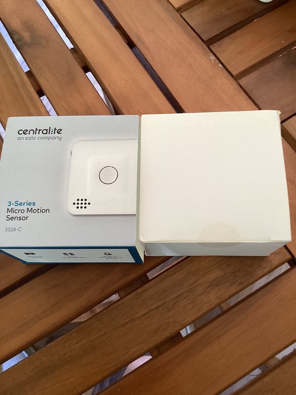 Centralite Micro Motion Sensor - Home Automation and Security -