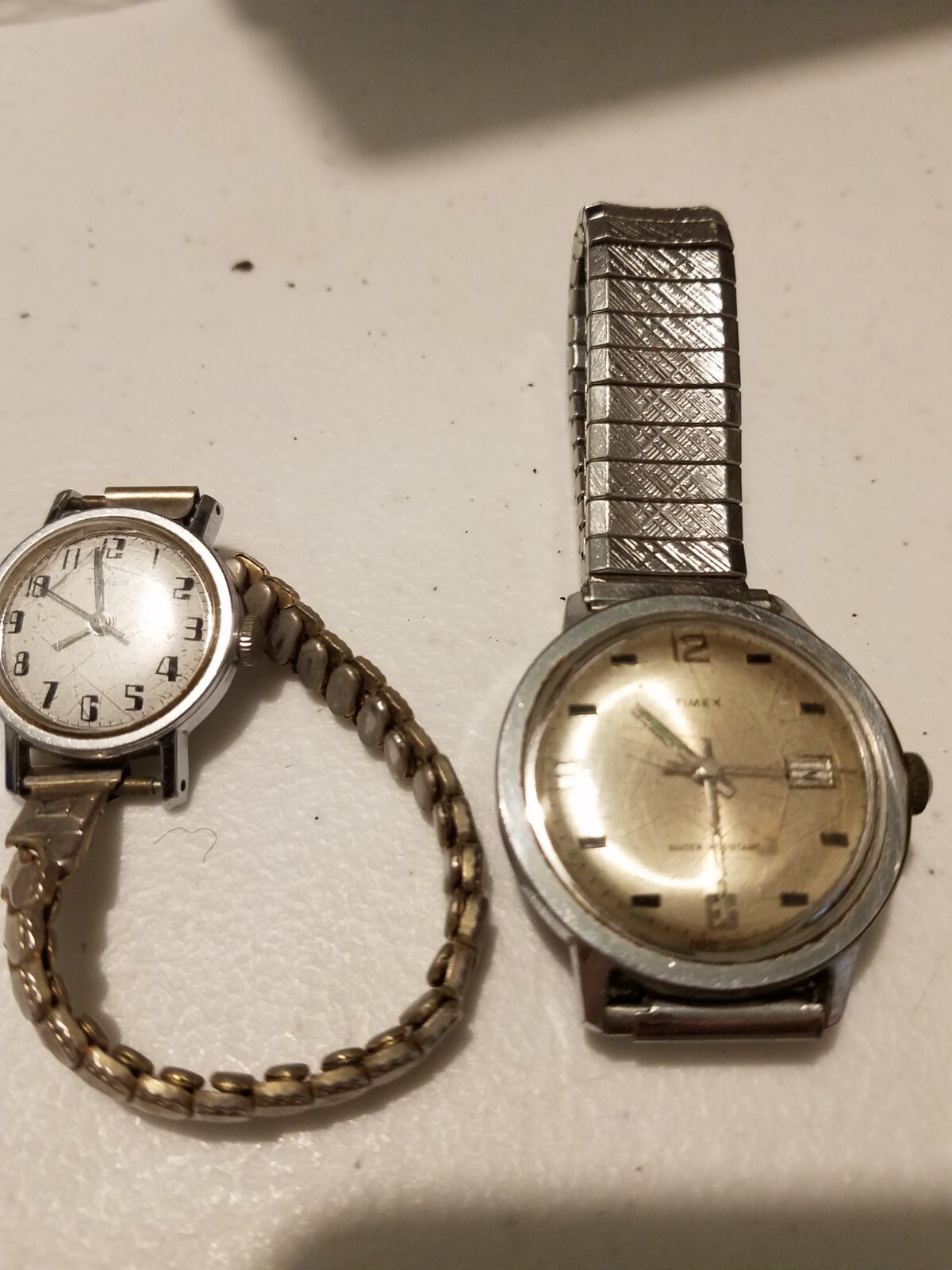 Vintage Timex Watches Ladies Bezel Steel/ Men Made in Hong