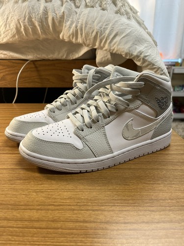 jordan 1 mid light grey camo