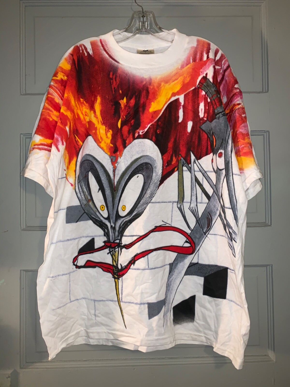 All Over Print T-Shirt Winterland Sz.XL 