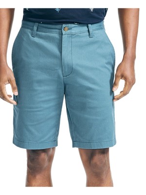 

Мужские эластичные шорты классического кроя NAUTICA, темно-бирюзовые, с плоской передней частью, талия 33, Teal, B11001