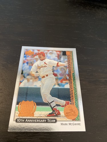 1998 Upper Deck Mark McGwire 10th Anniversary Team #1486
