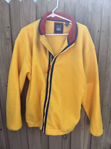 Vintage Gap Fleece Jacket Mens Large 90s Sean Wotherspoon