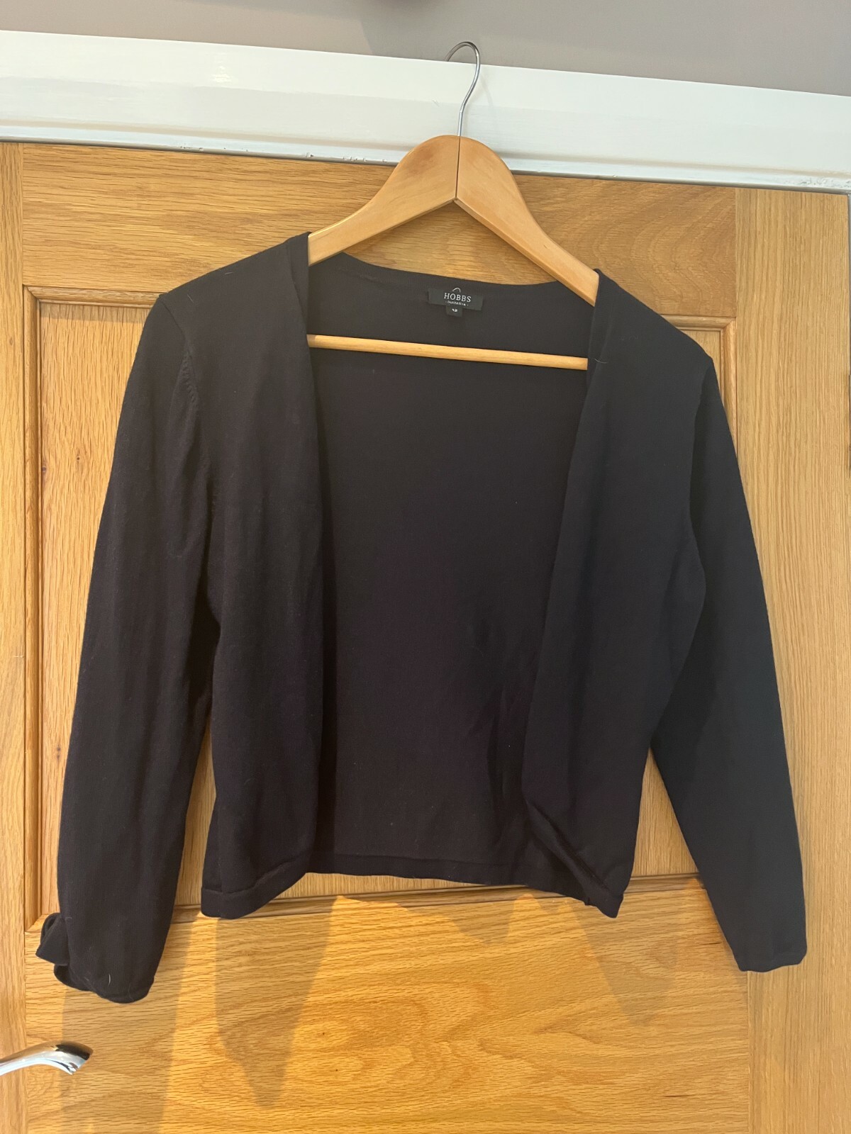 Ladies Hobbs bolero navy cardigan size 